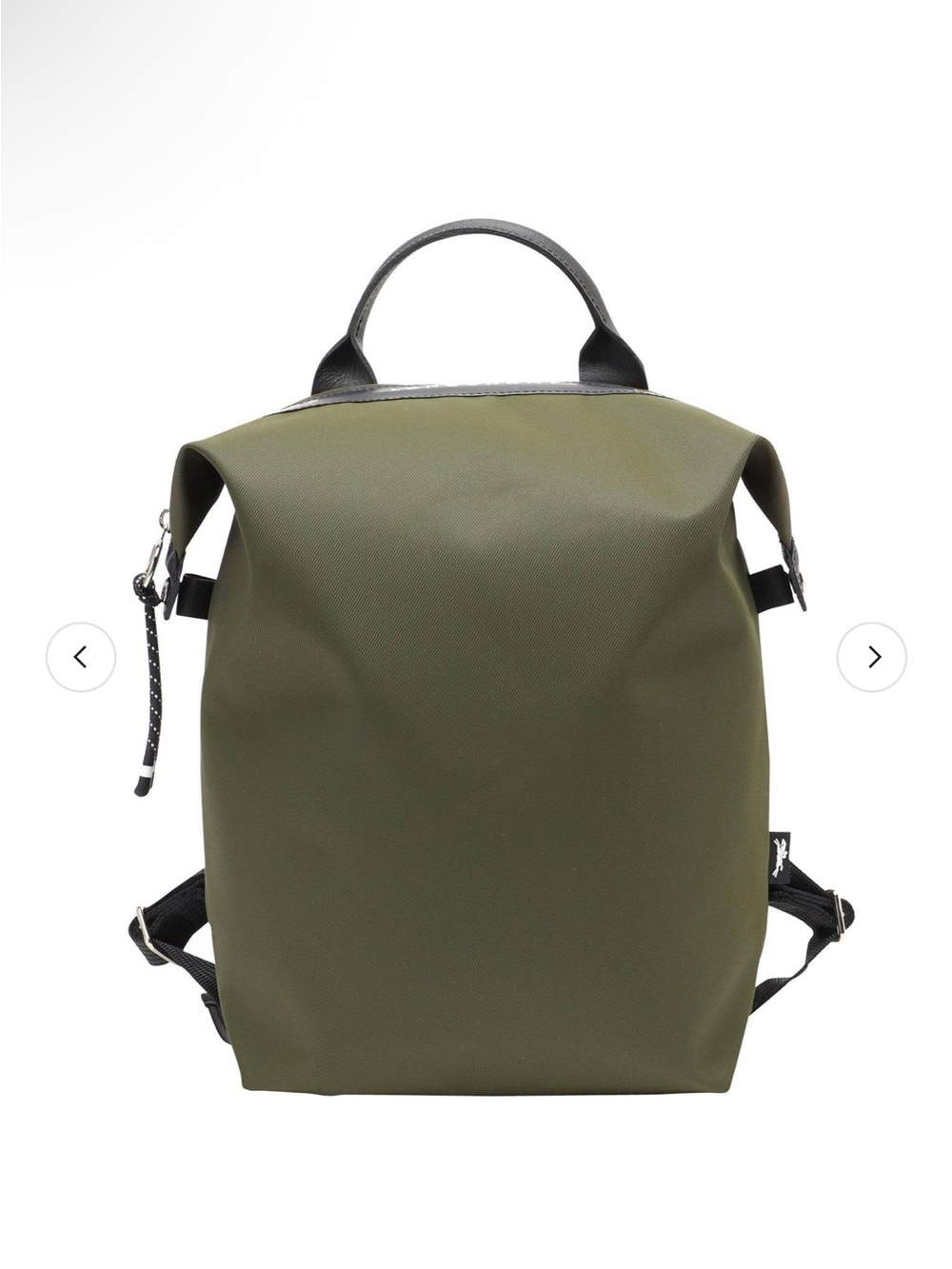 Longchamp Le Pliage Energy Large Backpack Olive Green .